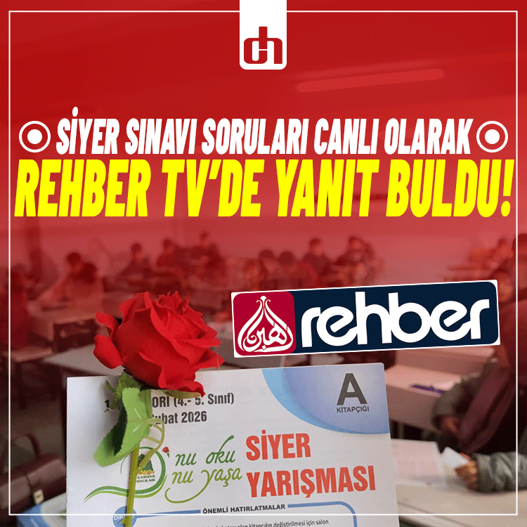 Peygamber Sevdalıları Siyer sınavının cevap anahtarı Rehber TV'de açıklanıyor!