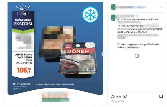 Zincir Marketlerde Kampanyali Satilan Donerden 19536542 9856 M