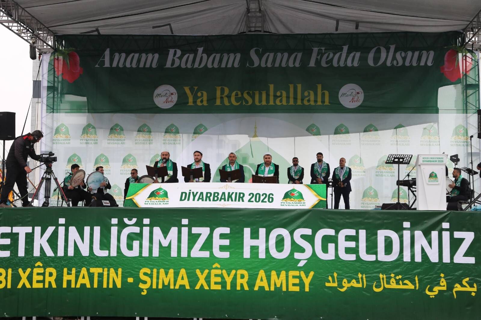 Peygamber aşıkları Diyarbakır'da buluştu
