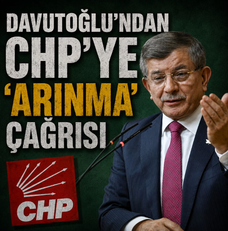 Davutoğlu'ndan CHP'ye 'arınma' çağrısı