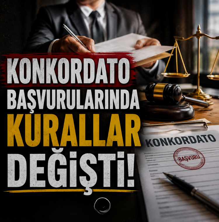 Konkordato başvurularında kurallar değişti