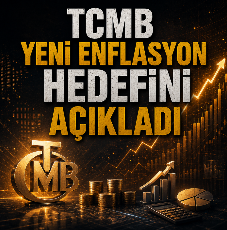 TCMB yeni enflasyon hedefini açıkladı