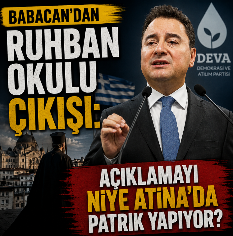 Babacan’dan Ruhban Okulu çıkışı: Açıklamayı niye Atina’da Patrik yapıyor?