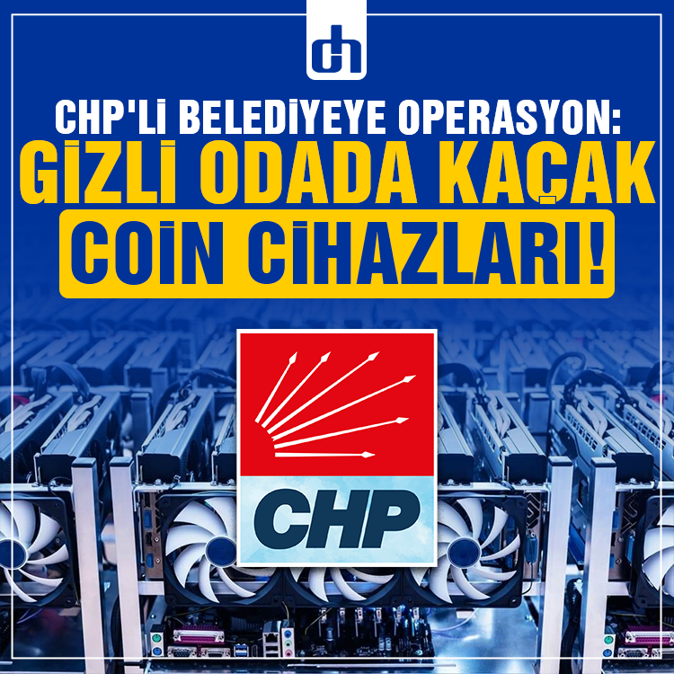 CHP'li Belediyeye Operasyon: Gizli Odada Kaçak Coin Cihazları!