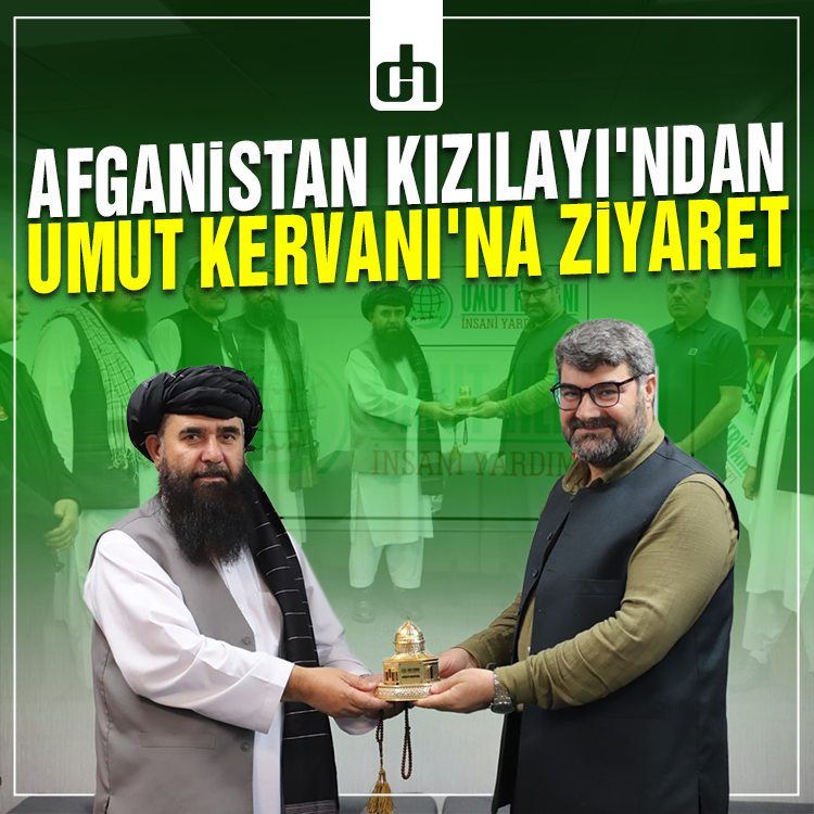 Afganistan Kızılayı'ndan Umut Kervanı'na ziyaret
