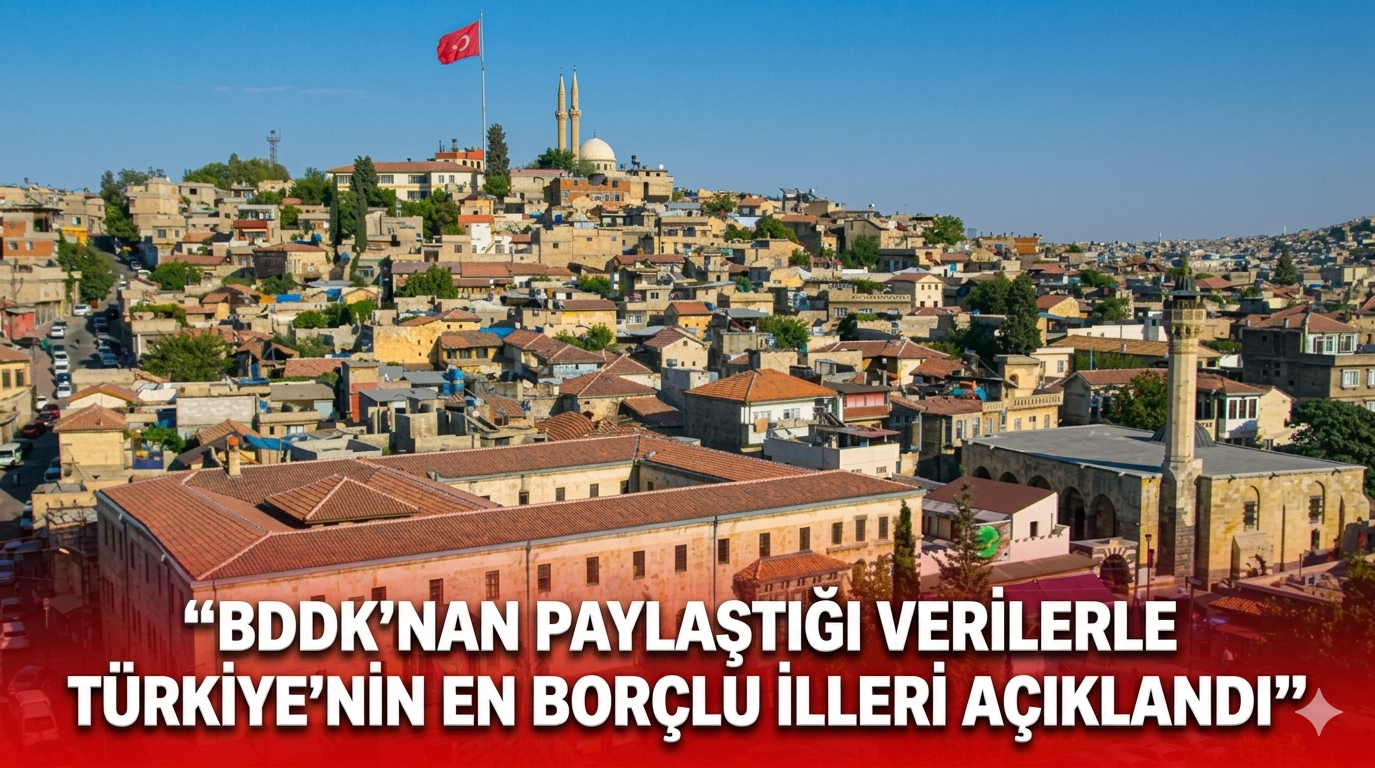 BDDK'nın paylaştığı verilerle Türkiye'nin en borçlu illeri açıklandı!