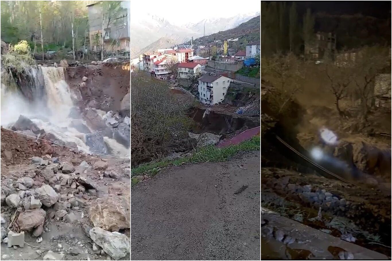 Şırnak’ta sel felaketi: Köprüler yıkıldı, evleri su bastı