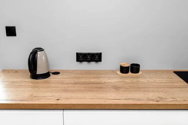 Depositphotos 515944404 Stock Photo Electric Kettle Standing Countertop Kitchen
