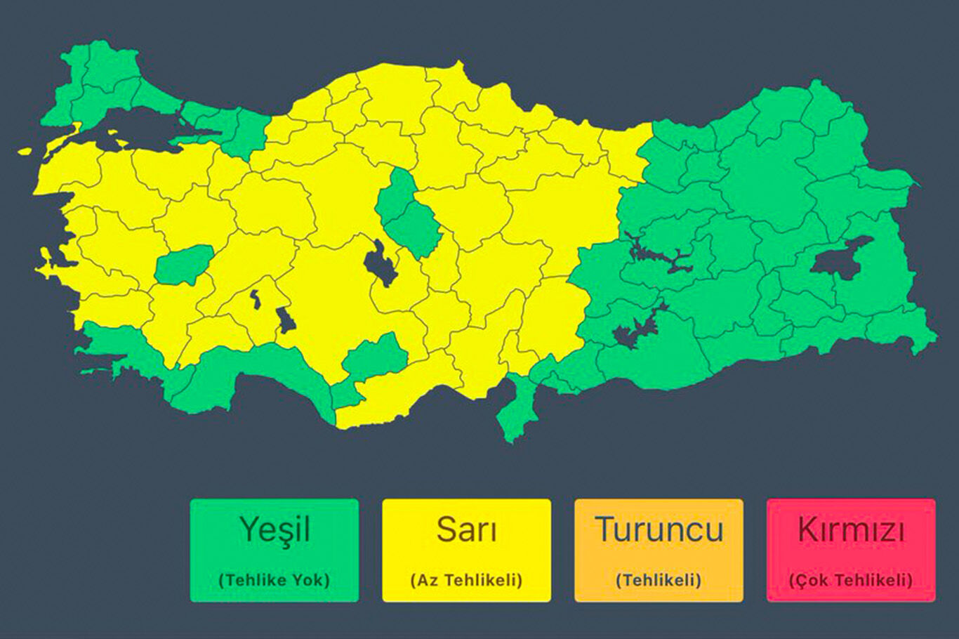 Bakanlık birçok ili uyardı! Dikkat sağanak yağış geliyor