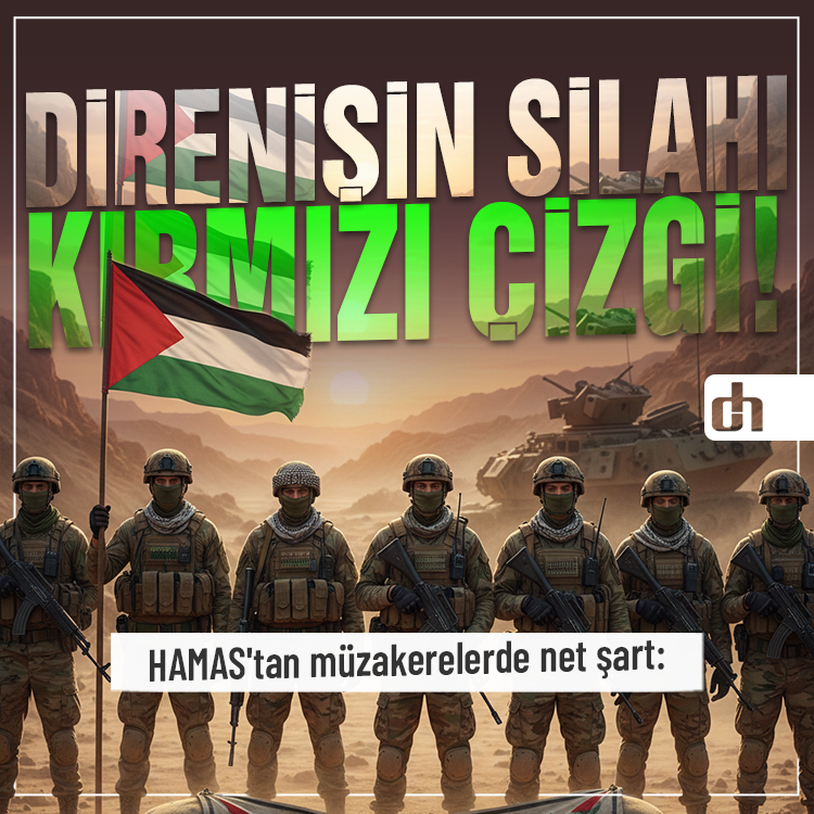 HAMAS'tan müzakerelerde net şart: Direnişin silahı kırmızı çizgi