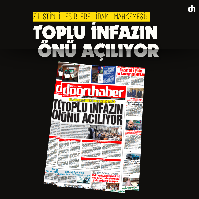 FİLİSTİNLİ ESİRLERE İDAM MAHKEMESİ:  TOPLU İNFAZIN ÖNÜ AÇILIYOR