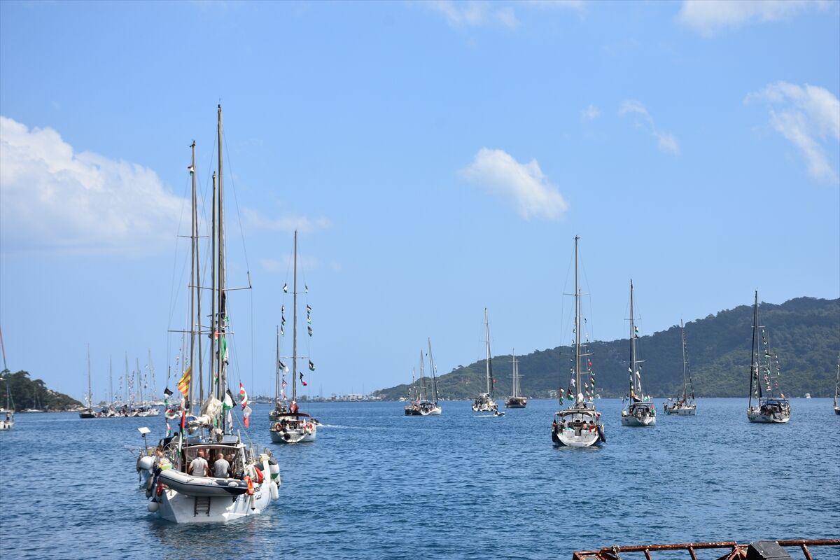 Küresel Sumud Filosu Gazze'ye gitmek üzere Marmaris'ten ayrıldı