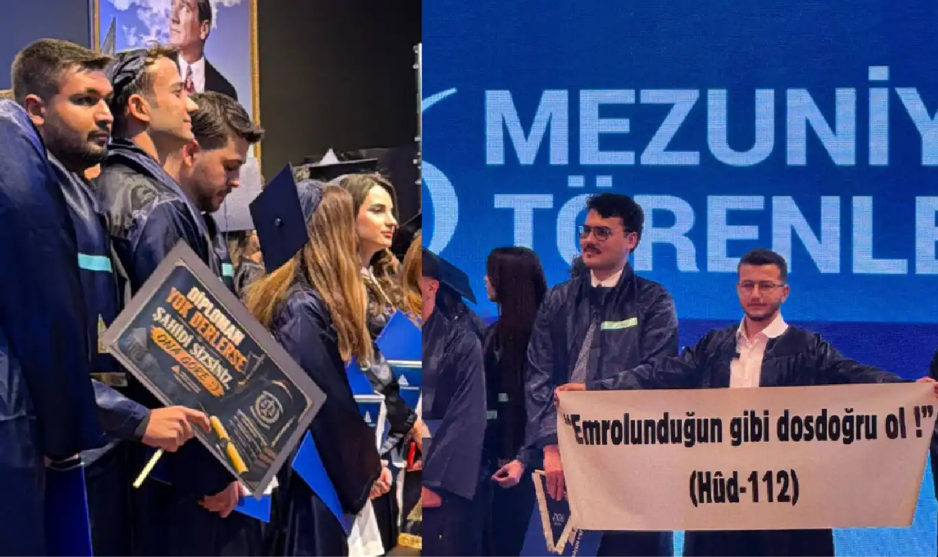 Fakülteye vesayet çöktü! Mezuniyette ayete tahammülsüzlük!